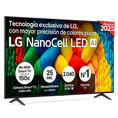 LG Smart TV 75NANO80 4K