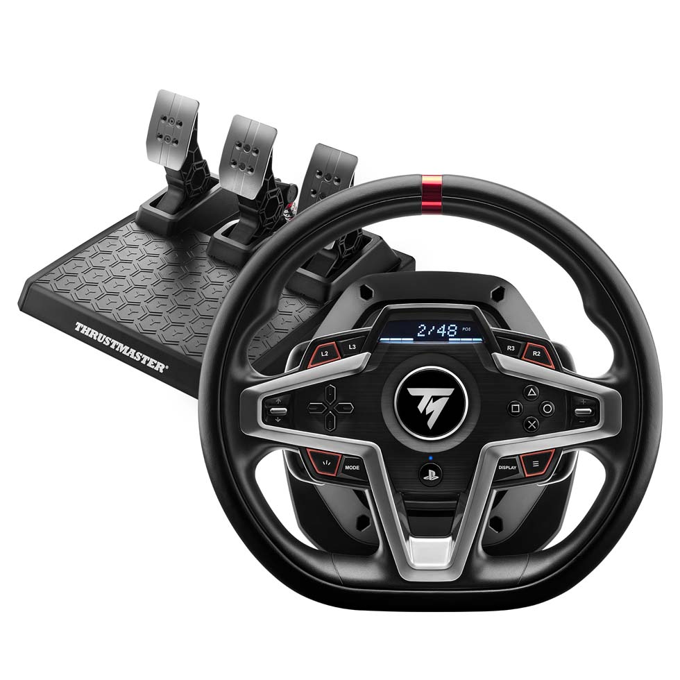 THRUSTMASTER Volante + Pedales T248